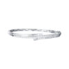 TOMEI Diamond Bangle, White Gold 585