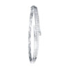 TOMEI Diamond Bangle, White Gold 585