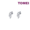 TOMEI Diamond Earrings, White Gold 375