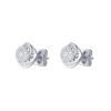 TOMEI Earrings, Diamond White Gold 750