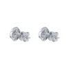 TOMEI Earrings, Diamond White Gold 750