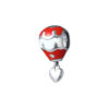TOMEI Hot Air Balloon Charm, White Gold 585