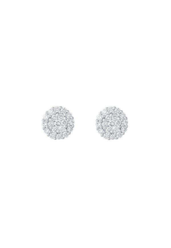 TOMEI Earrings, Diamond White Gold 750