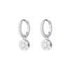 TOMEI Diamond Earrings, White Gold 750
