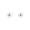 TOMEI Nephrite Collection Earrings, Rose Gold 750