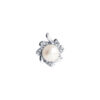TOMEI Pearl Pendant, White Gold 375