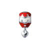TOMEI Hot Air Balloon Charm, White Gold 585