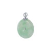 TOMEI Jadeite Pendant, White Gold 750