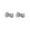 TOMEI Earrings, Diamond White Gold 750