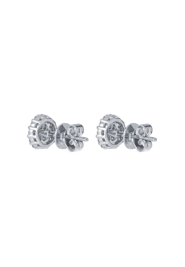 TOMEI Earrings, Diamond White Gold 750