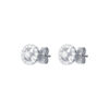 TOMEI Diamond Earrings, White Gold 750