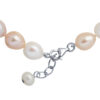 TOMEI Natural Pearl Bracelet, Mixed Cream-Pink-Purple
