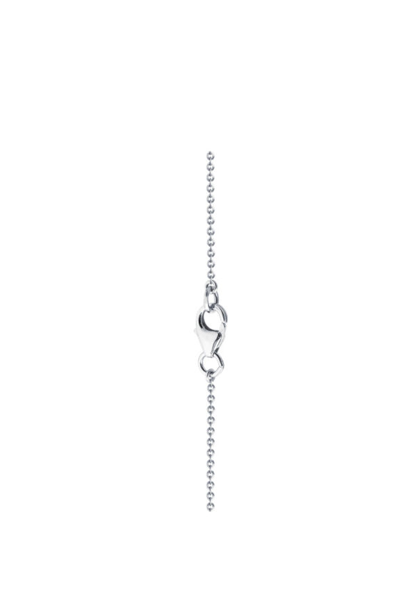 TOMEI Diamond Necklace, White Gold 750