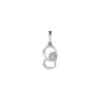 TOMEI Espoir Diamond Pendant, White Gold 375