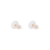 TOMEI Nephrite Collection Earrings, Rose Gold 750