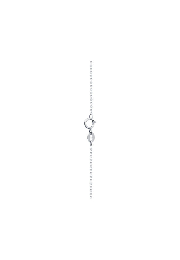 TOMEI Diamond Necklace, White+Rose Gold 750