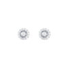 TOMEI Diamond Earrings, White Gold 750