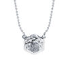 TOMEI Diamond Necklace, White Gold 750