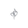 TOMEI Espoir Diamond Pendant, White Gold 375