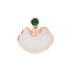 TOMEI Nephrite Collection Pendant, Rose Gold 750