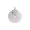 TOMEI Infinite Well-Being Jade Pendant, White Gold 750