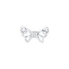 TOMEI Butterfly Diamond Pendant, White Gold 375