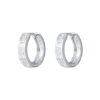 TOMEI Diamond Earrings, White Gold 750