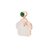 TOMEI Nephrite Collection Pendant, Rose Gold 750
