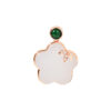 TOMEI Nephrite Collection Pendant, Rose Gold 750