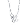TOMEI Diamond Necklace, White Gold 375