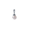 TOMEI Espoir Pearl Pendant, White Gold 375