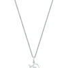 TOMEI Pendant Set, Diamond White Gold 375