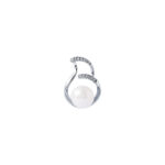 TOMEI Espoir Pearl Pendant, White Gold 375