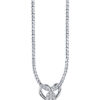 TOMEI Espoir Diamond Pendant, White Gold 375