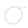 TOMEI Pearlfect Love Single Strand White Pearl Bracelet