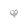 TOMEI Espoir Diamond Pendant, White Gold 375