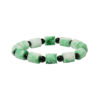 TOMEI Palace Grace Dwi-Tone Carved Jade-Tube Bracelet