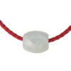 TOMEI Palace Grace Lu Lu Tong Charm with Red Rope Bracelet, Natural Jade