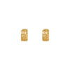 TOMEI Loop Earrings, Yellow Gold 375