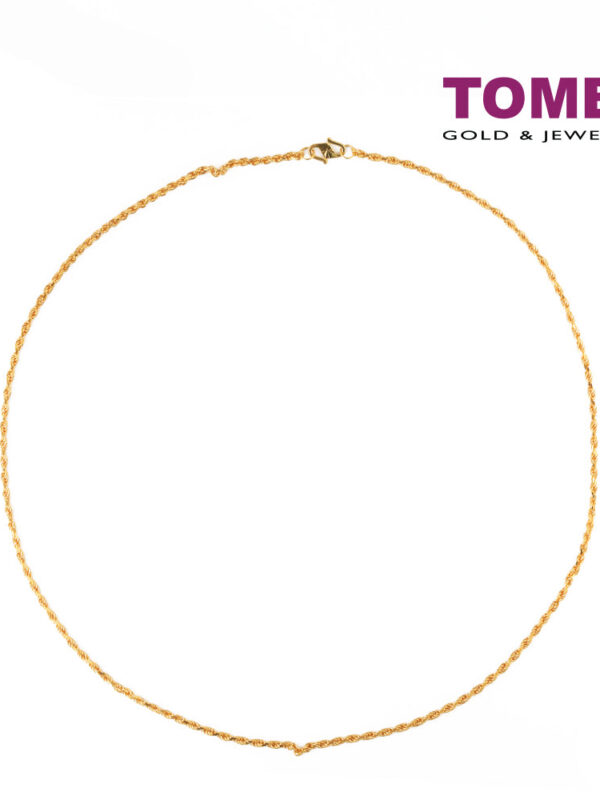 TOMEI Necklace of Aureate Chic, Yellow Gold 916