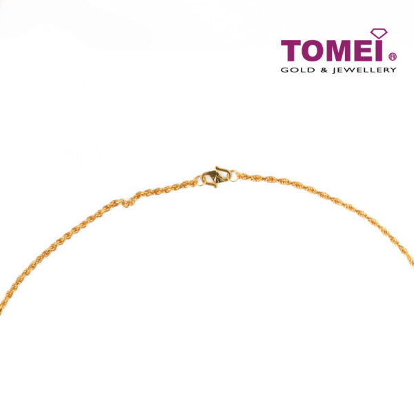 TOMEI Necklace of Aureate Chic, Yellow Gold 916