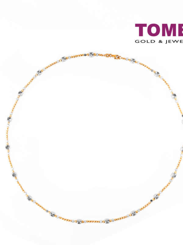 TOMEI Glitter in Sparks of Verve Necklace, Yellow Gold 916
