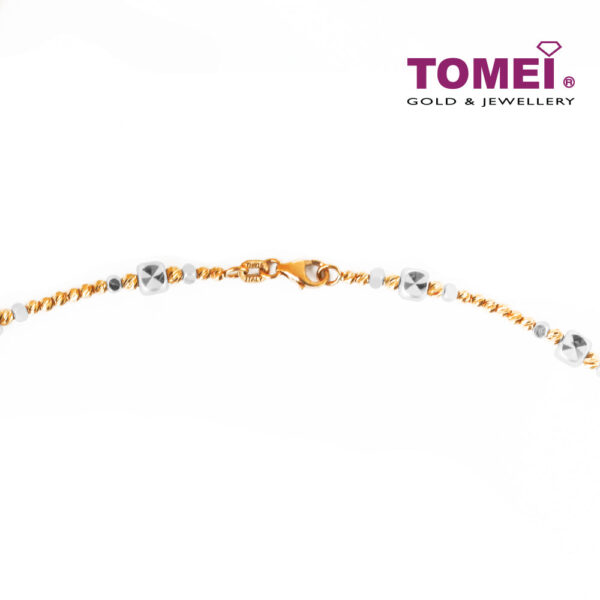 TOMEI Glitter in Sparks of Verve Necklace, Yellow Gold 916