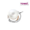 TOMEI Pendant, Diamond Pearl White Gold & Rose Gold 750 (PPP41410CF)