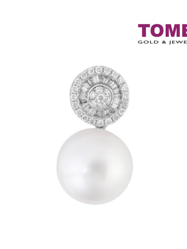 TOMEI Pendant, Diamond Pearl White Gold 750 (PD4873)