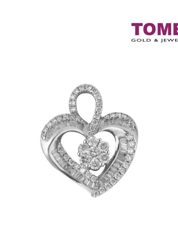 TOMEI Pendant, Diamond White Gold 750 (P4082)