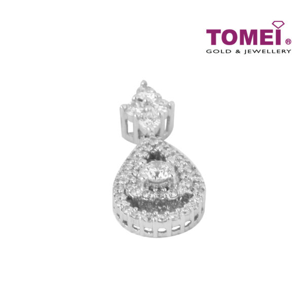 TOMEI Pendant, Diamond White Gold 750 (P4926)