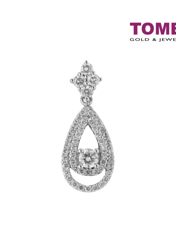 TOMEI Pendant, Diamond White Gold 750 (P4926)
