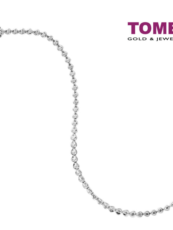 TOMEI Bracelet of Completeness, Diamond White Gold 750 (B0430)