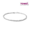 TOMEI Bracelet of Completeness, Diamond White Gold 750 (B0430)